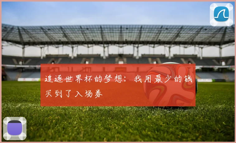 追逐世界杯的梦想:我用最少的钱买到了入场券
