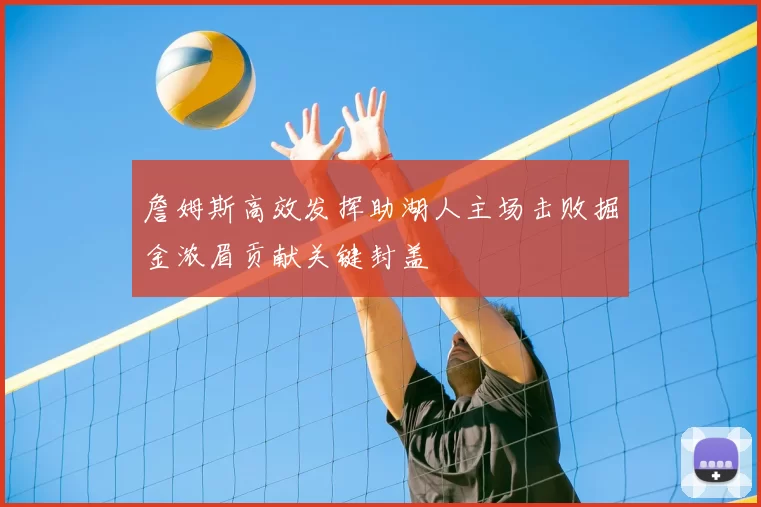 詹姆斯高效发挥助湖人主场击败掘金浓眉贡献关键封盖