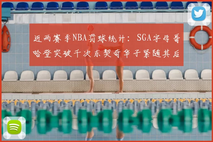 近两赛季NBA罚球统计：SGA字母哥哈登突破千次东契奇华子紧随其后